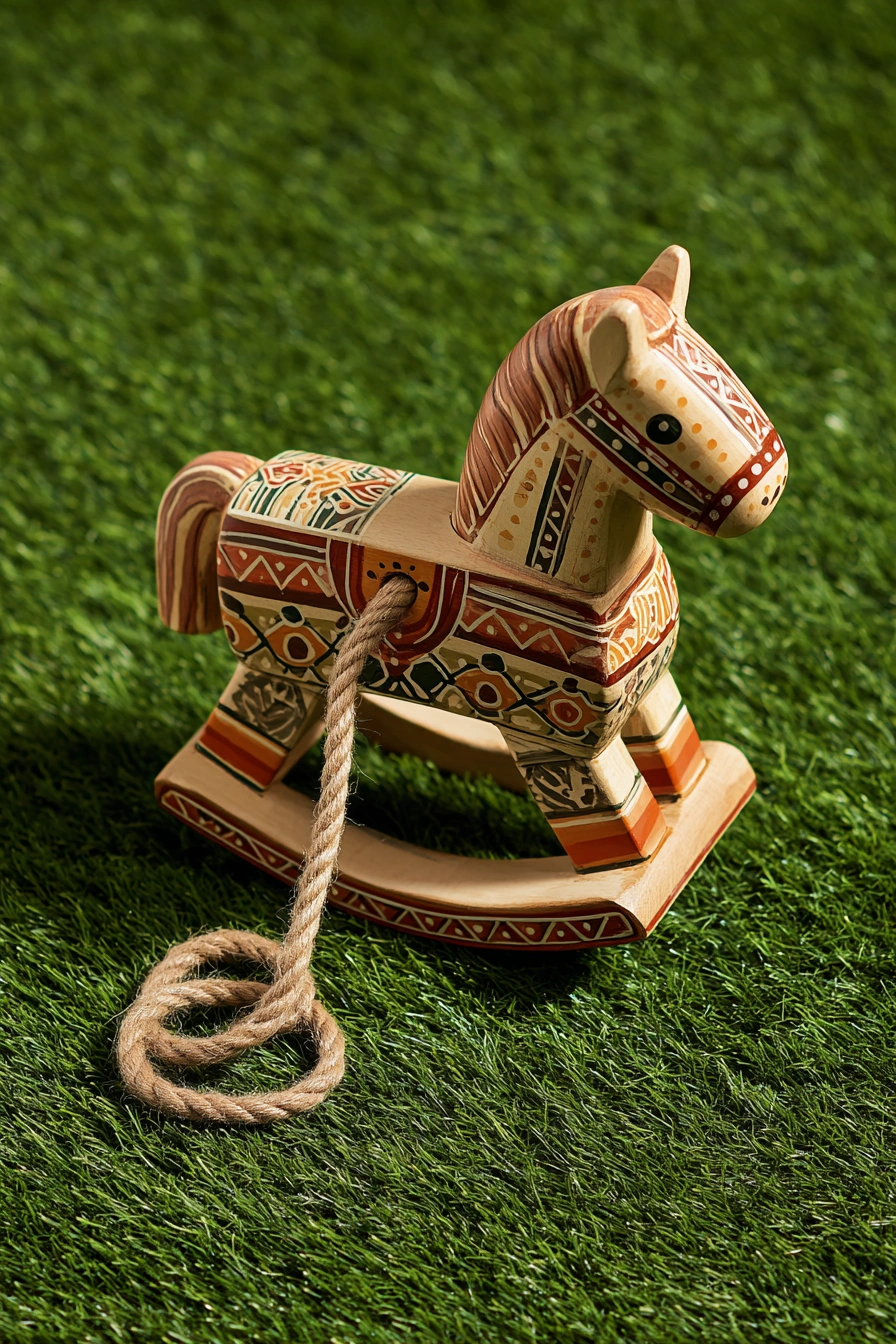 Toy Horse with a Secret Compartment