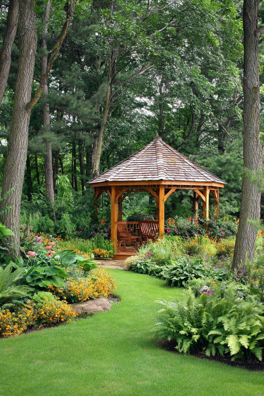 Classic Garden Gazebo with Storybook Charm