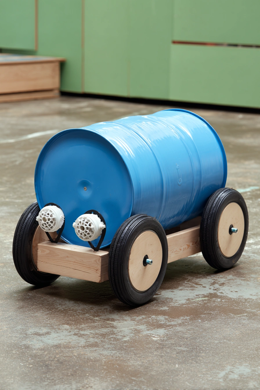 Barrel Kart DIY Racer Build