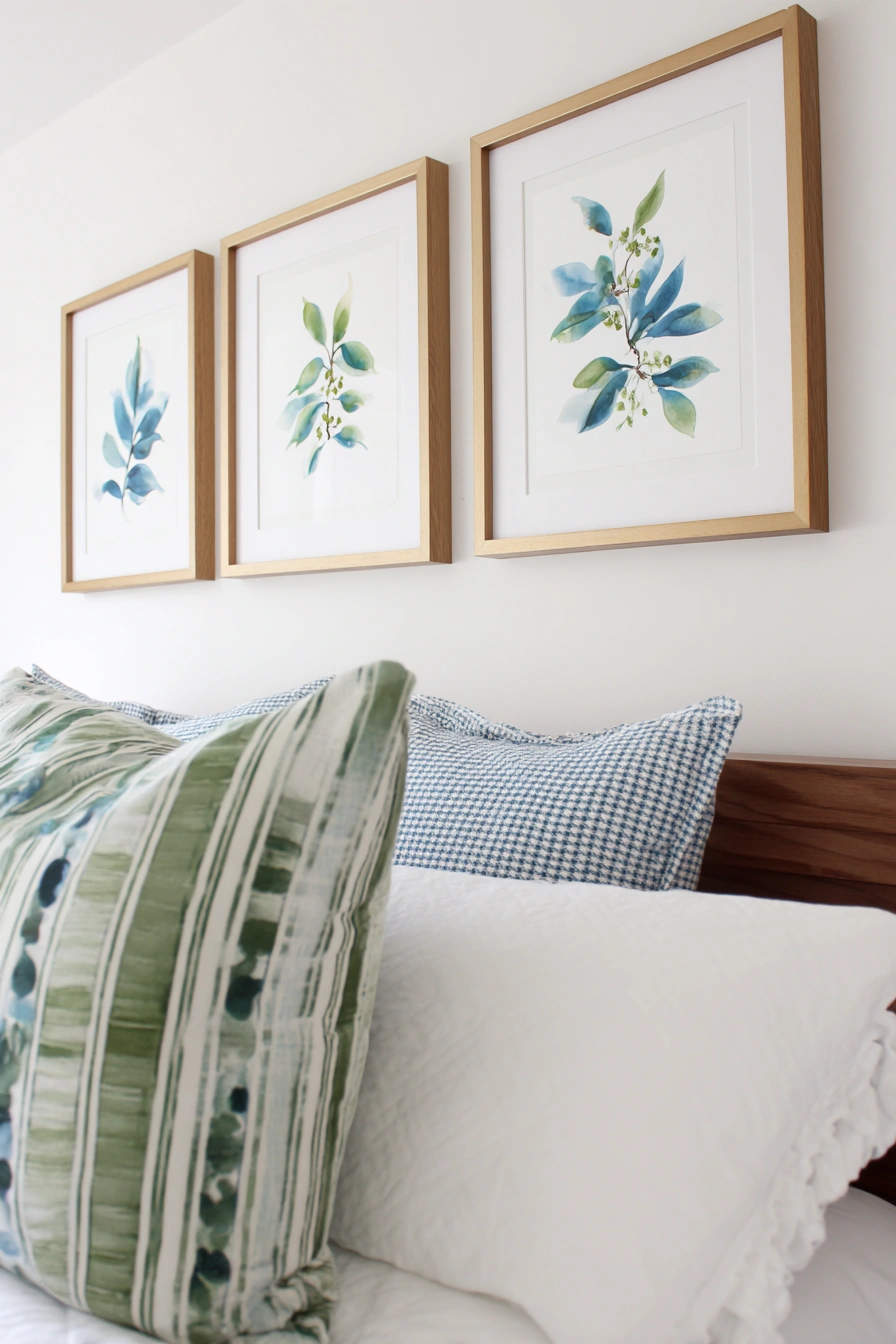 Botanical Accents with a Coastal Touch