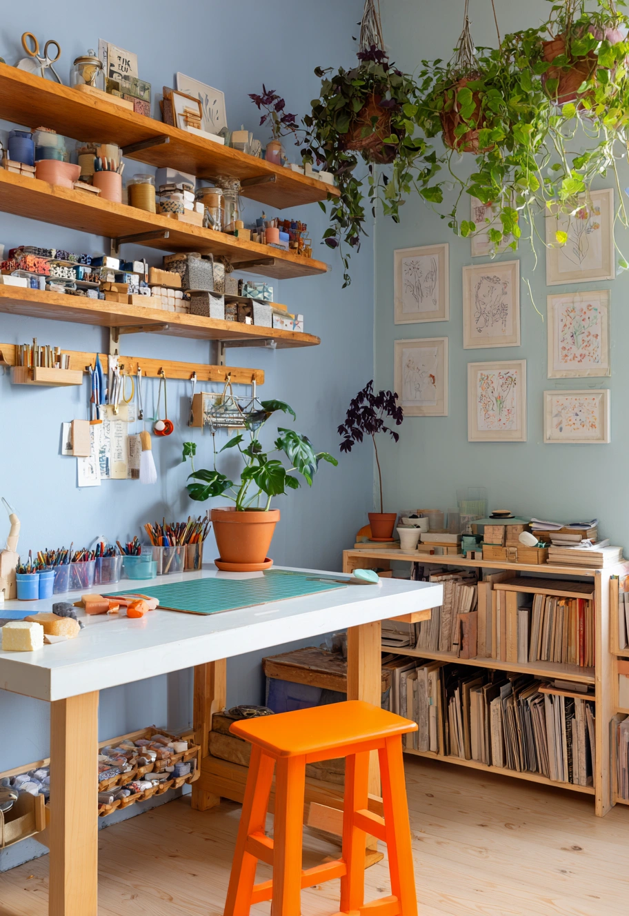 Craft Lover’s Dream Studio Nook