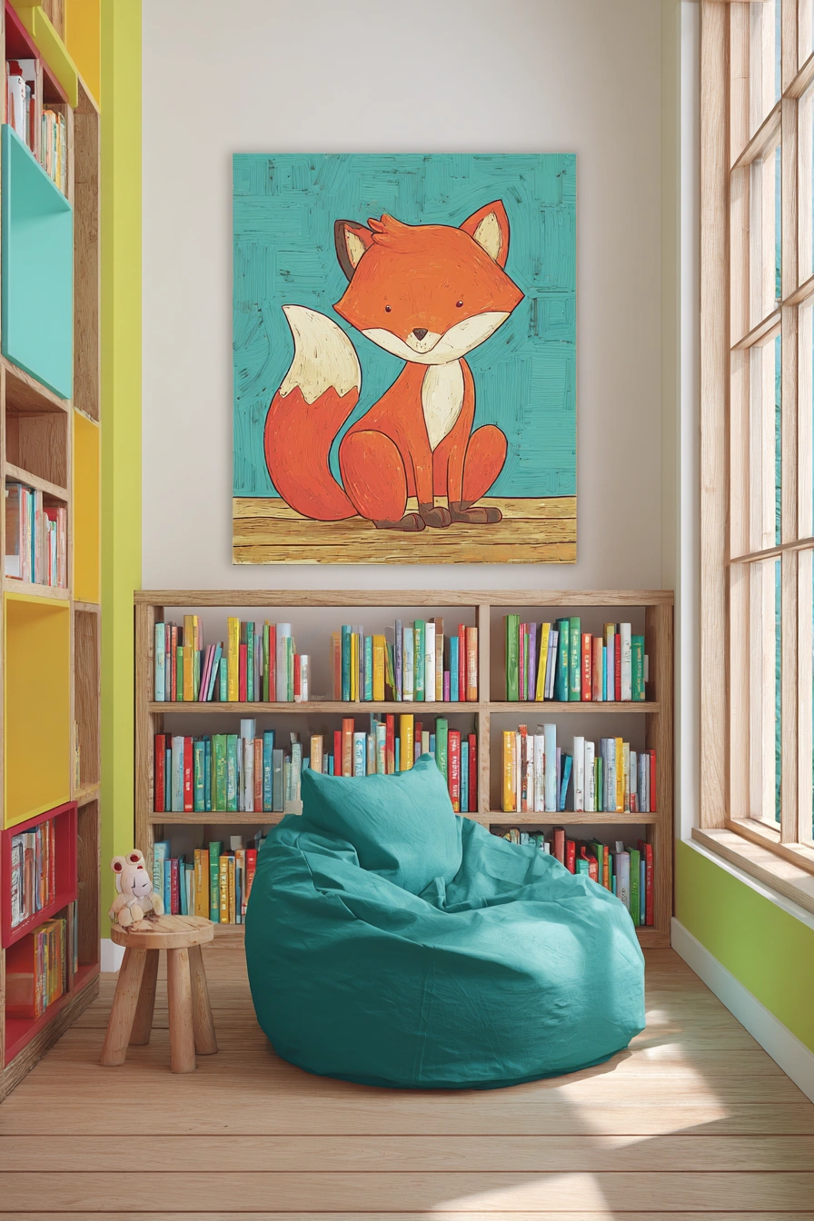 Whimsical Reading Nook for Kids