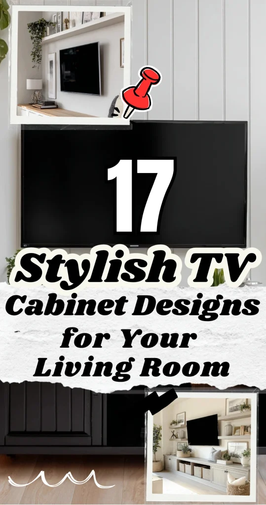 17 Stylish TV Cabinet Designs for Your Living Room