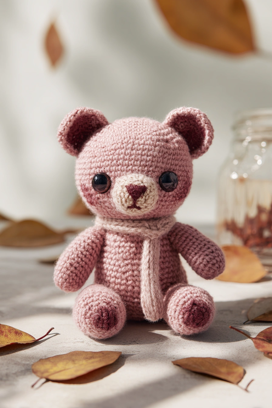 Handmade Amigurumi Teddy Bear