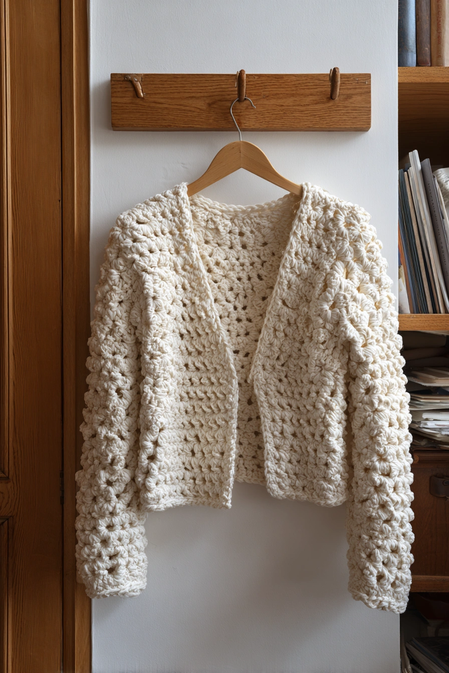 Chunky Crochet Cardigan Must-Have