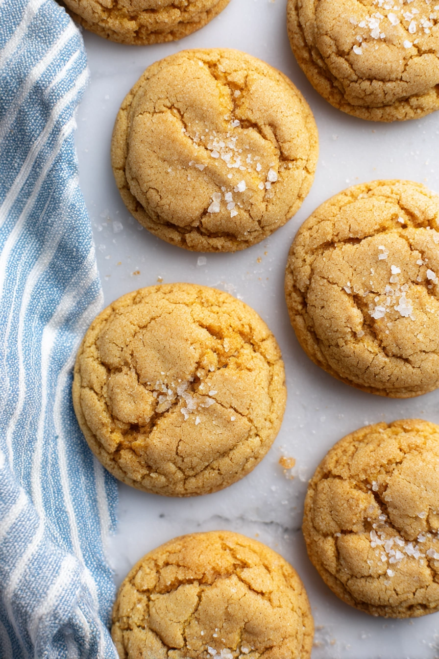 Salted Brown Sugar Cookies