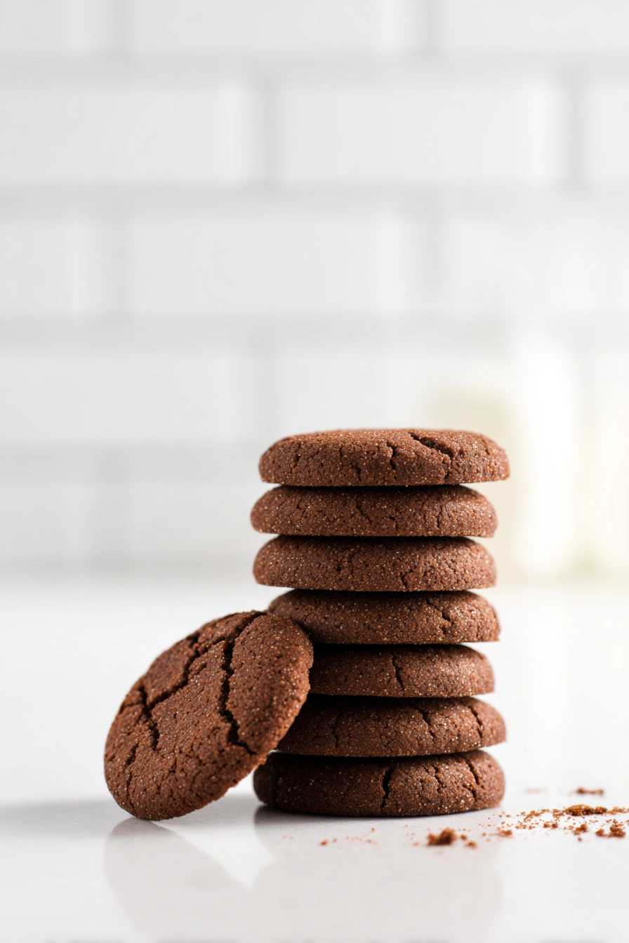 Soft and Chewy Chocolate Sugar Cookies