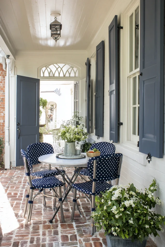 13 Inspiring Navy Blue Patio Decor Ideas