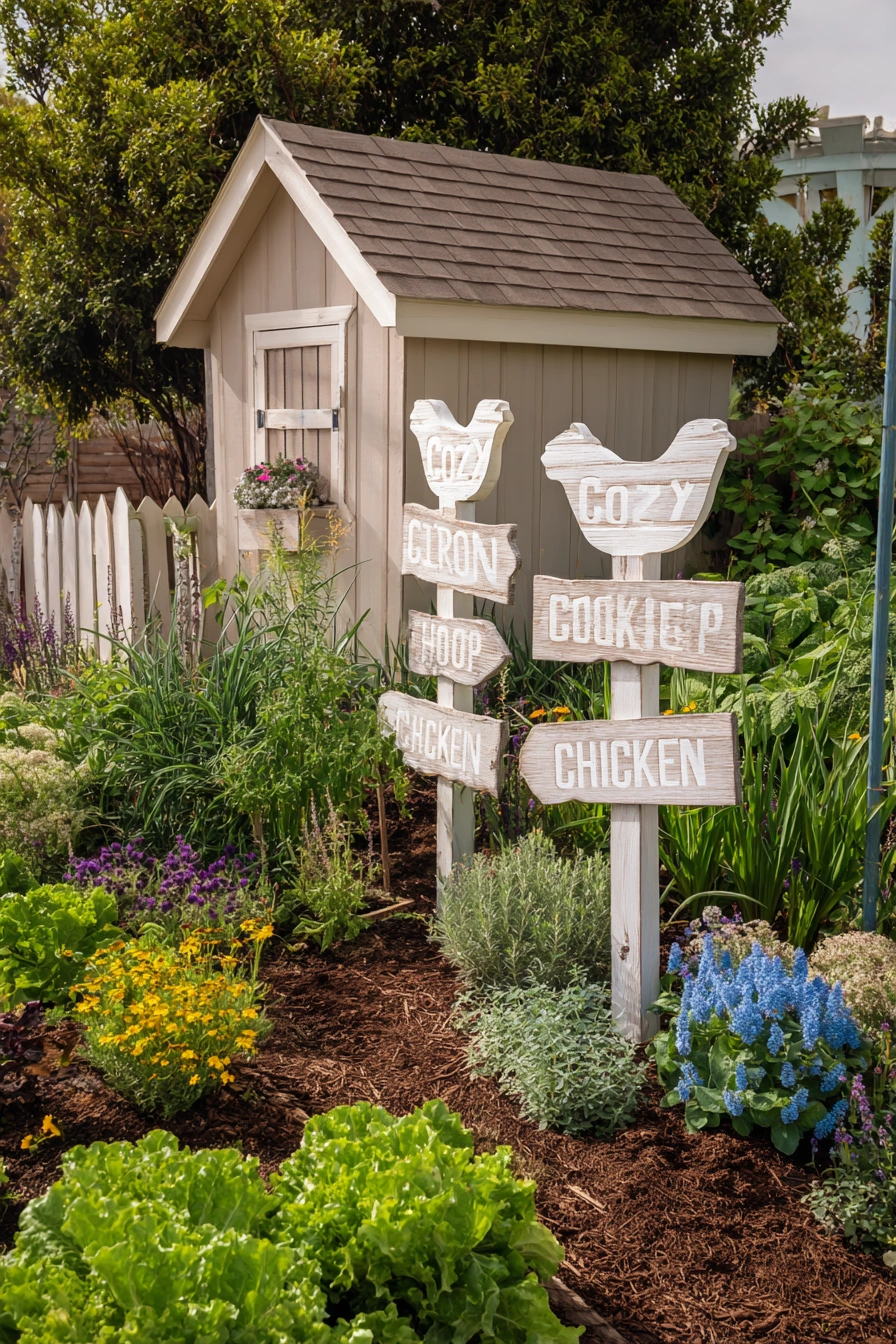 Cozy Garden Pallet Chicken Coop