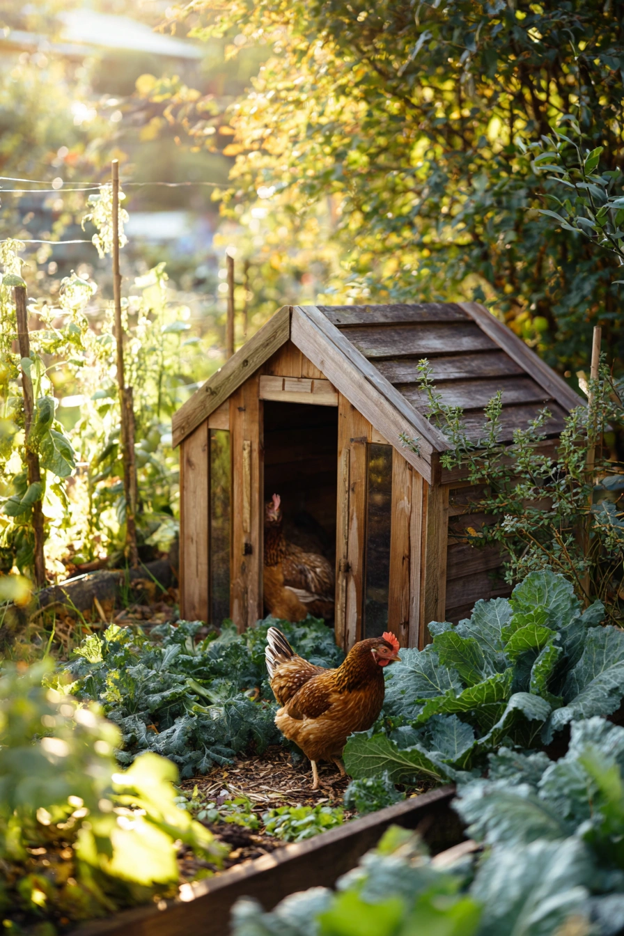 Garden Harvest Pallet Chicken Coop