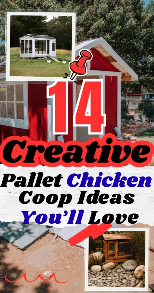 14 Creative Pallet Chicken Coop Ideas You’ll Love