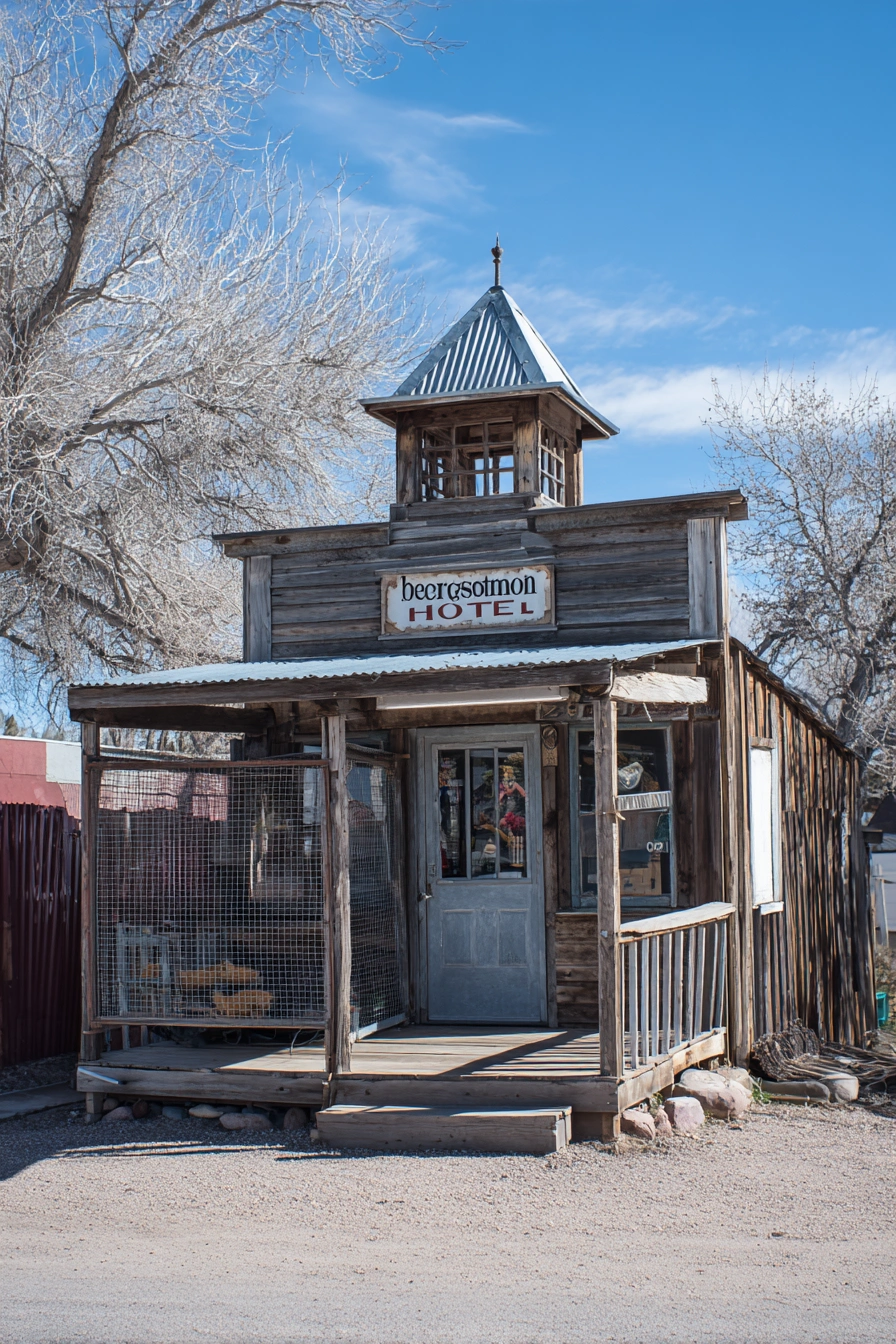 Old West Pallet Chicken Coop