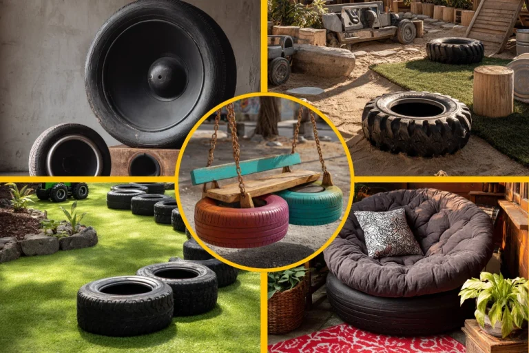 14 Unique Ideas Made From Tires