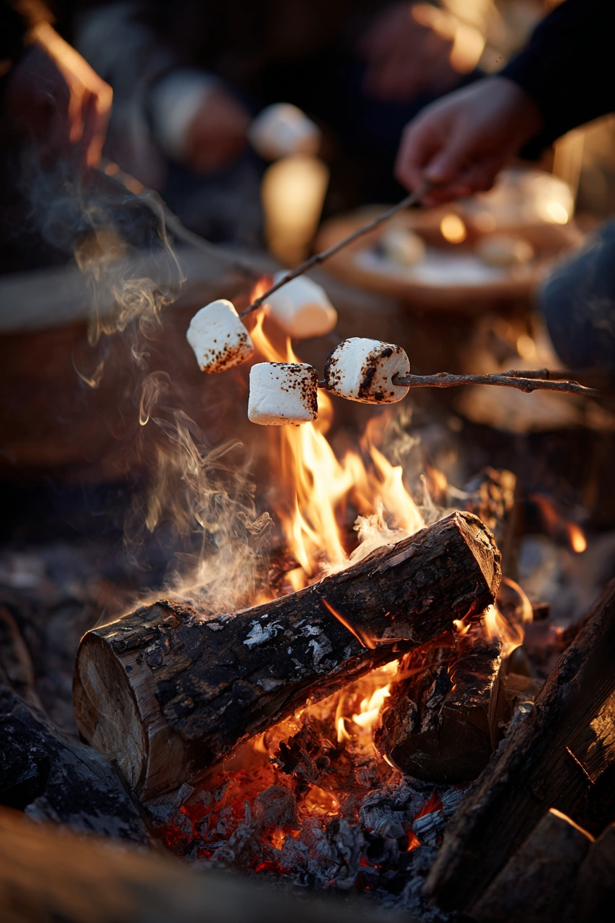 Cozy Garden Party Campfire Glow