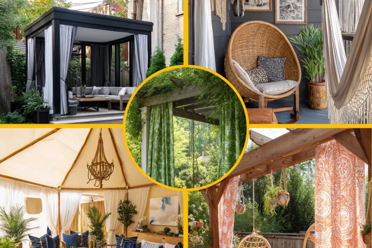 17 Chic Patio Curtain Ideas