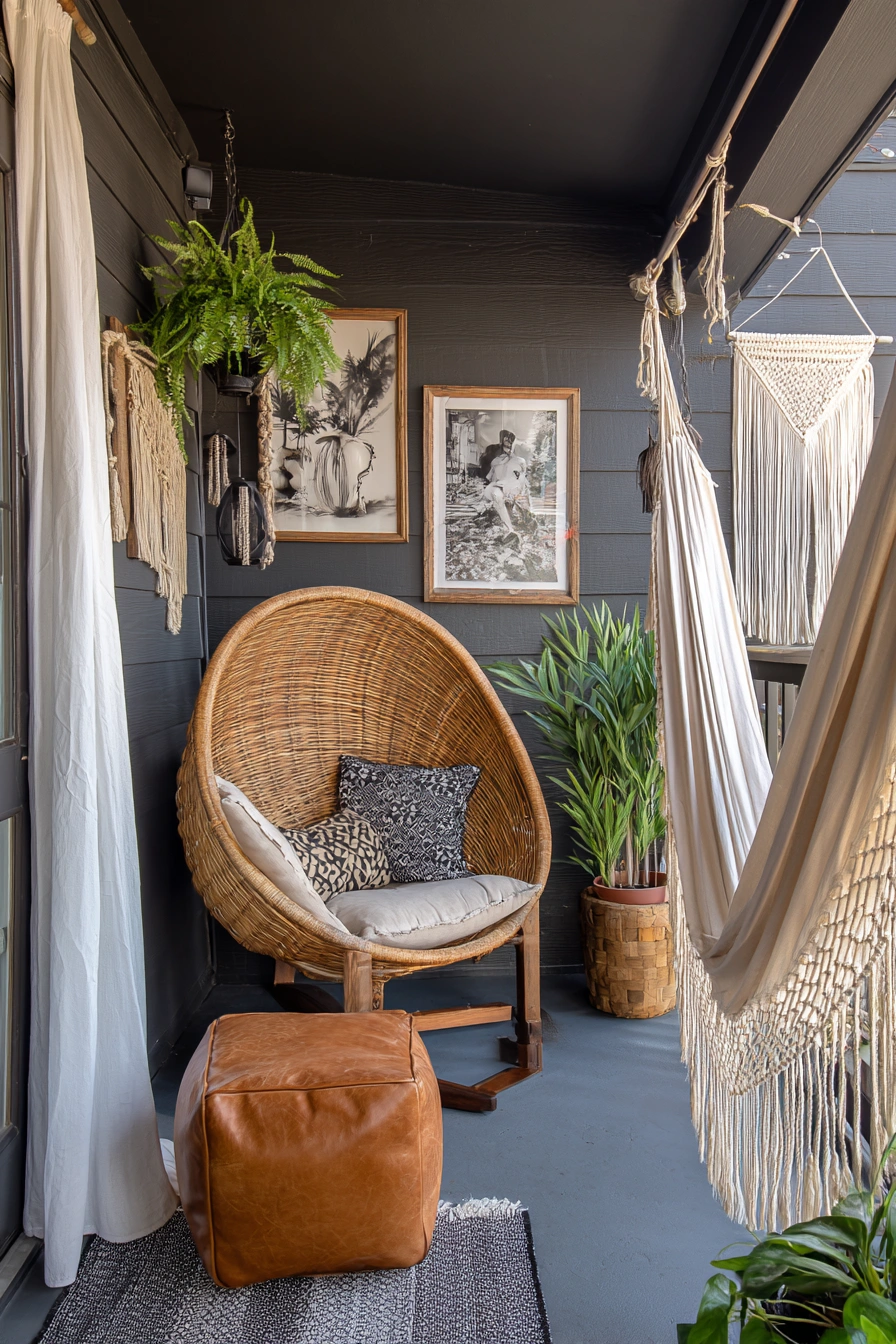 Boho Patio Curtains with Cozy Charm