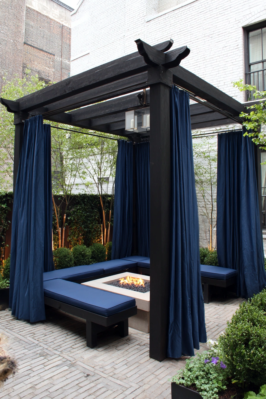 Modern Patio Curtains with Luxe Mood