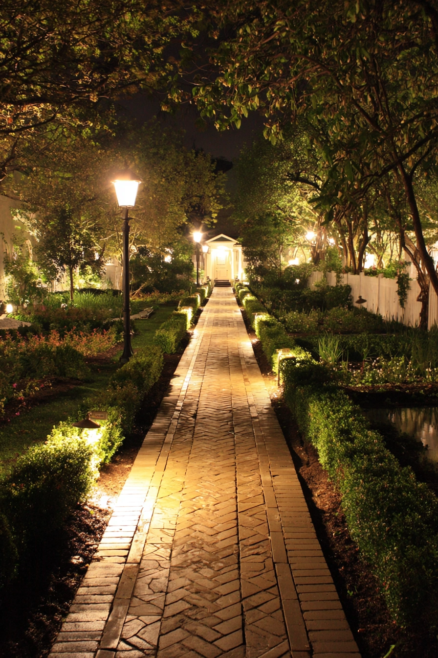 Classic Solar Garden Pathway Glow