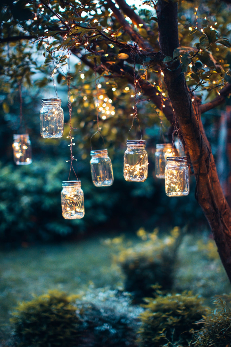 Charming Solar Mason Jar Lights