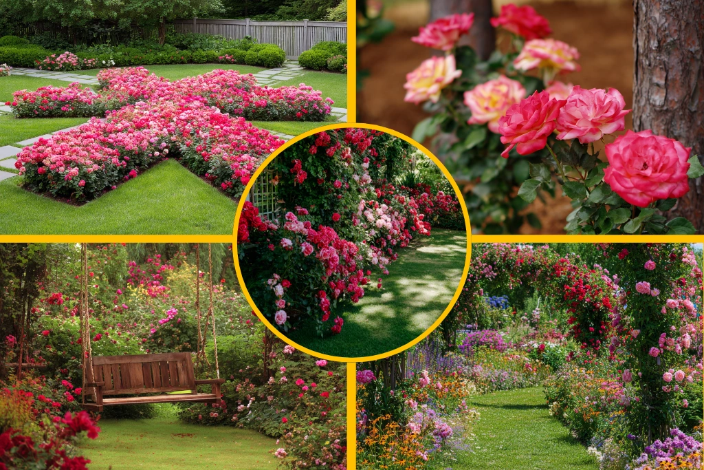 20 Rose Garden Ideas in the Backyard Space
