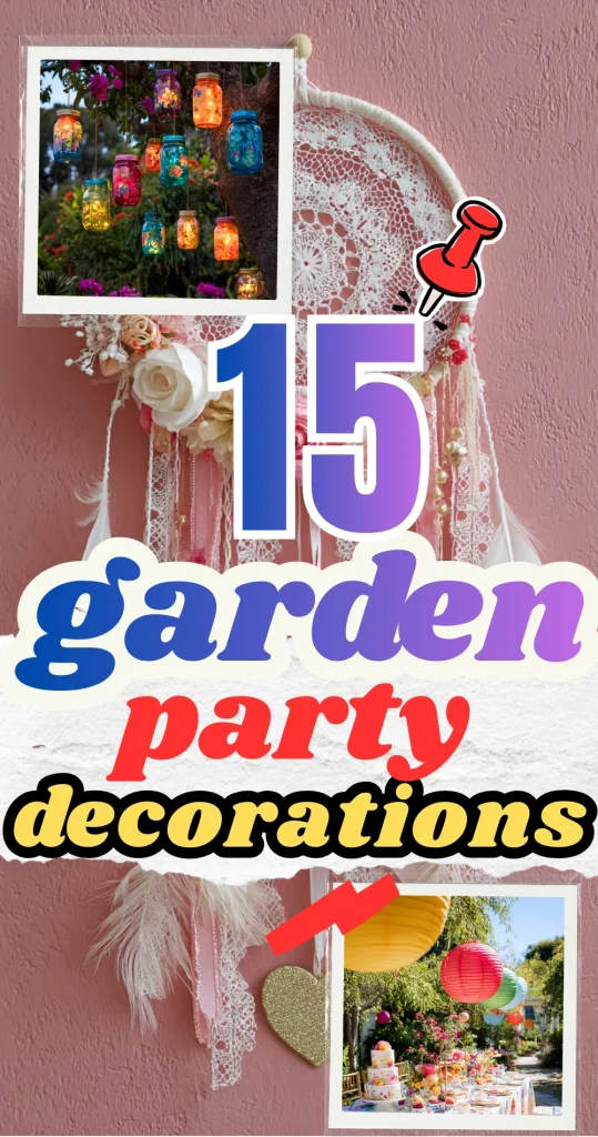 Garden Party Decorations