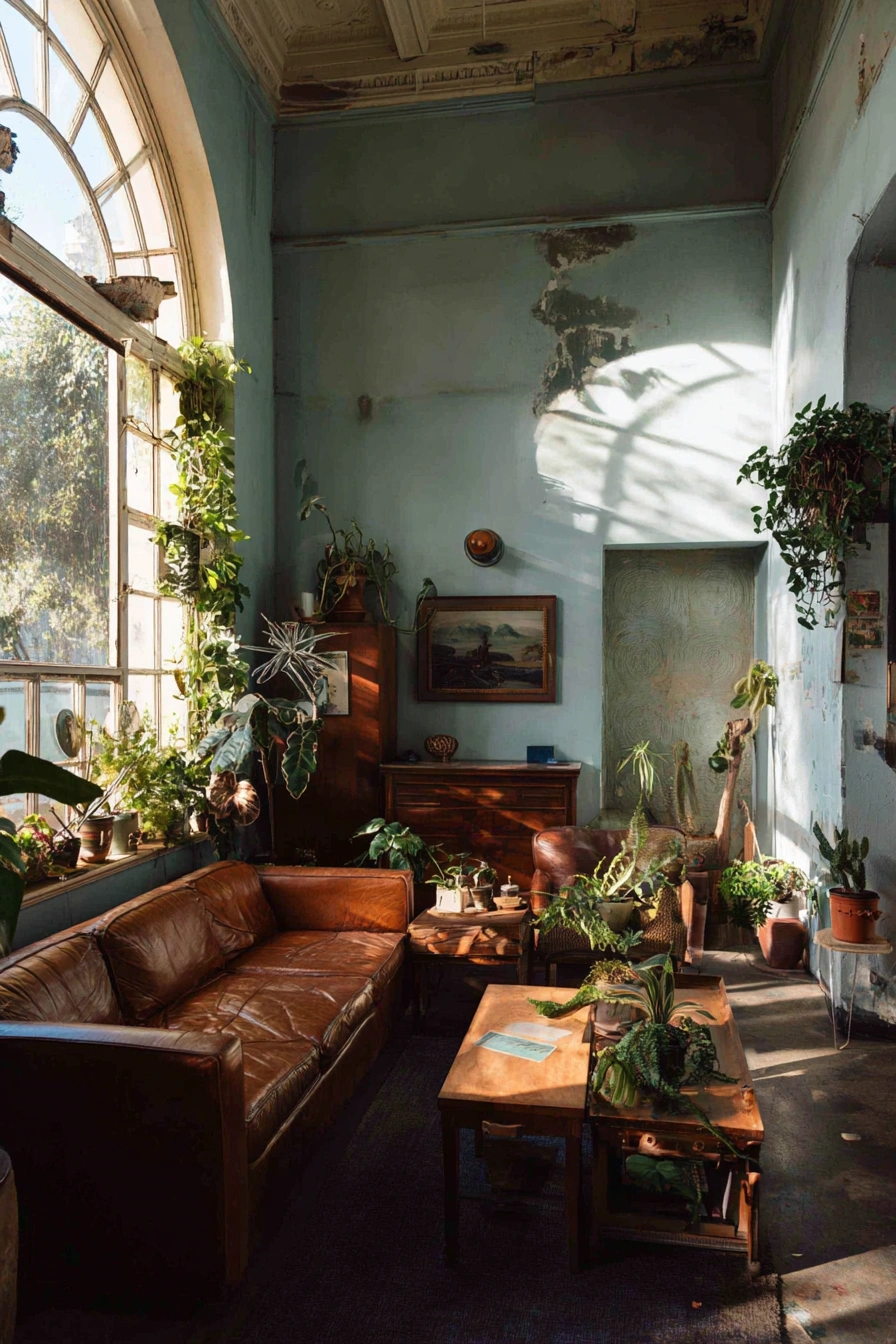 Vintage Boho Vibes in a Sunlit Corner