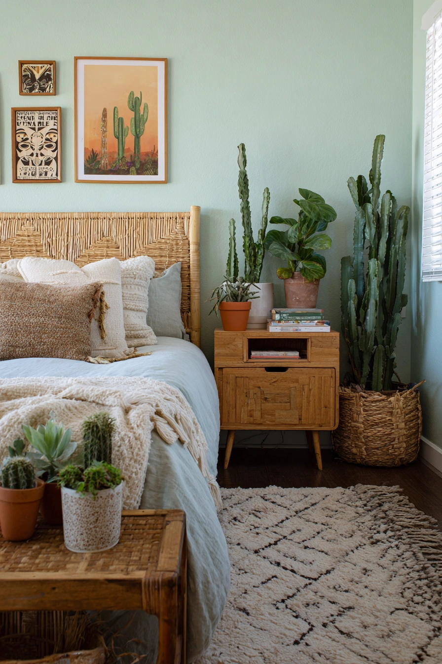 Desert-Inspired Boho Bedroom