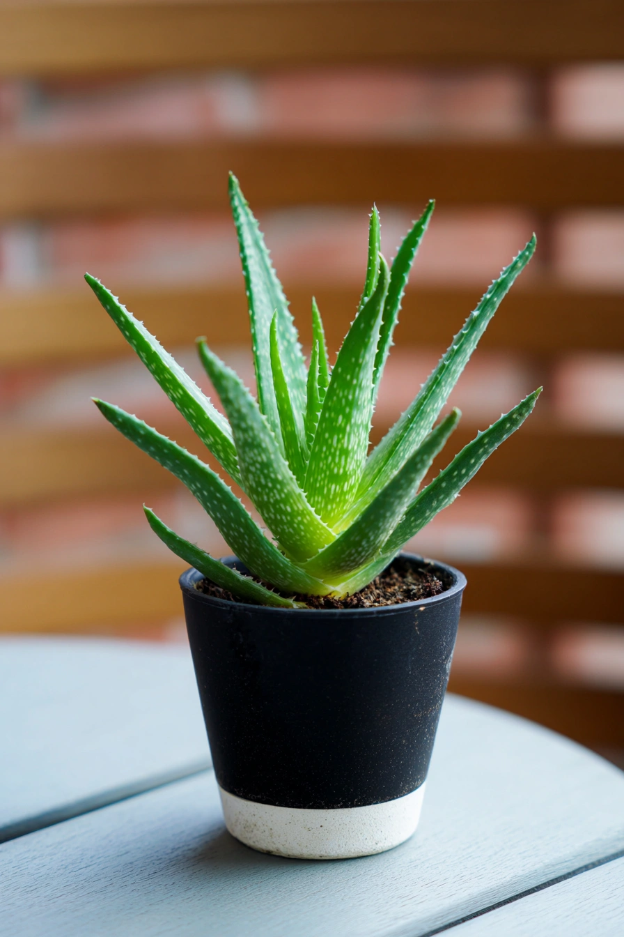 Fresh Aloe Vera for Bathroom Calm