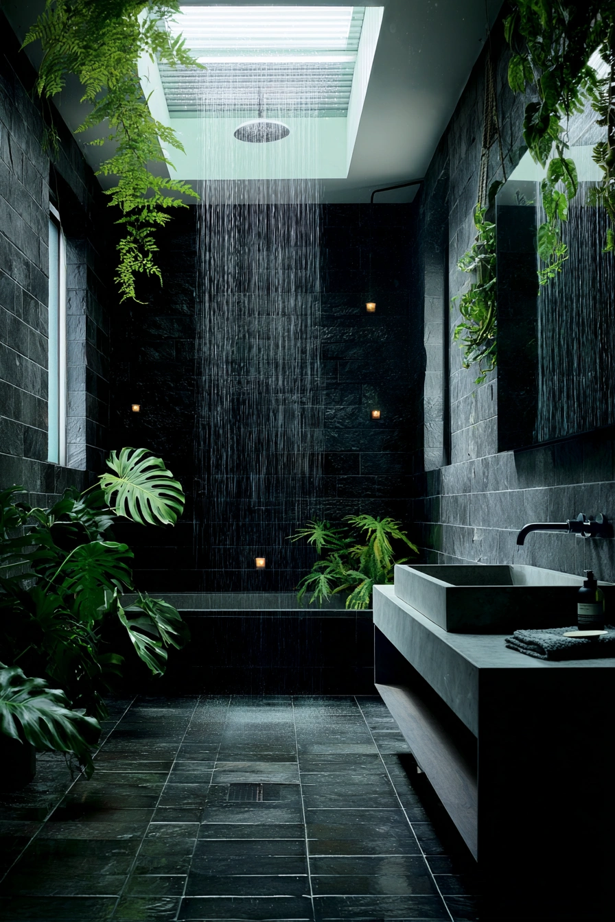 Moody Rainforest Shower Escape