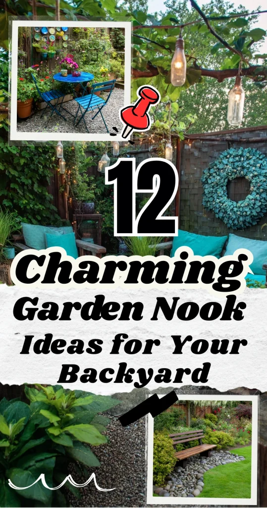 Charming Garden Nook Ideas for Your Backyard