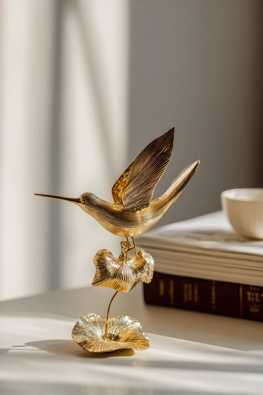 Golden Touch for Serene Spaces