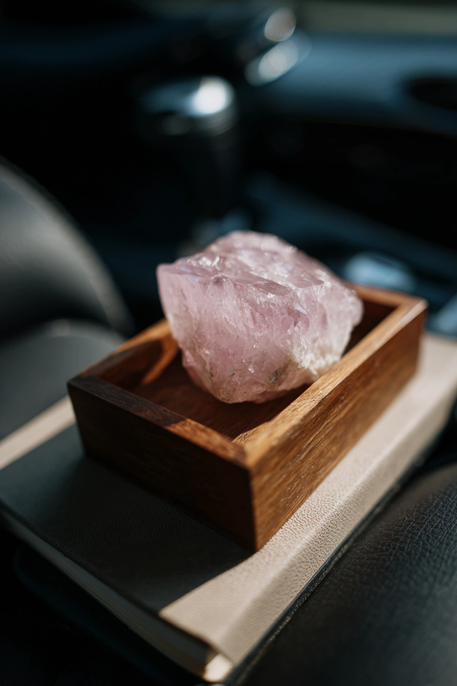 Soft Rose Quartz Minimal Accent