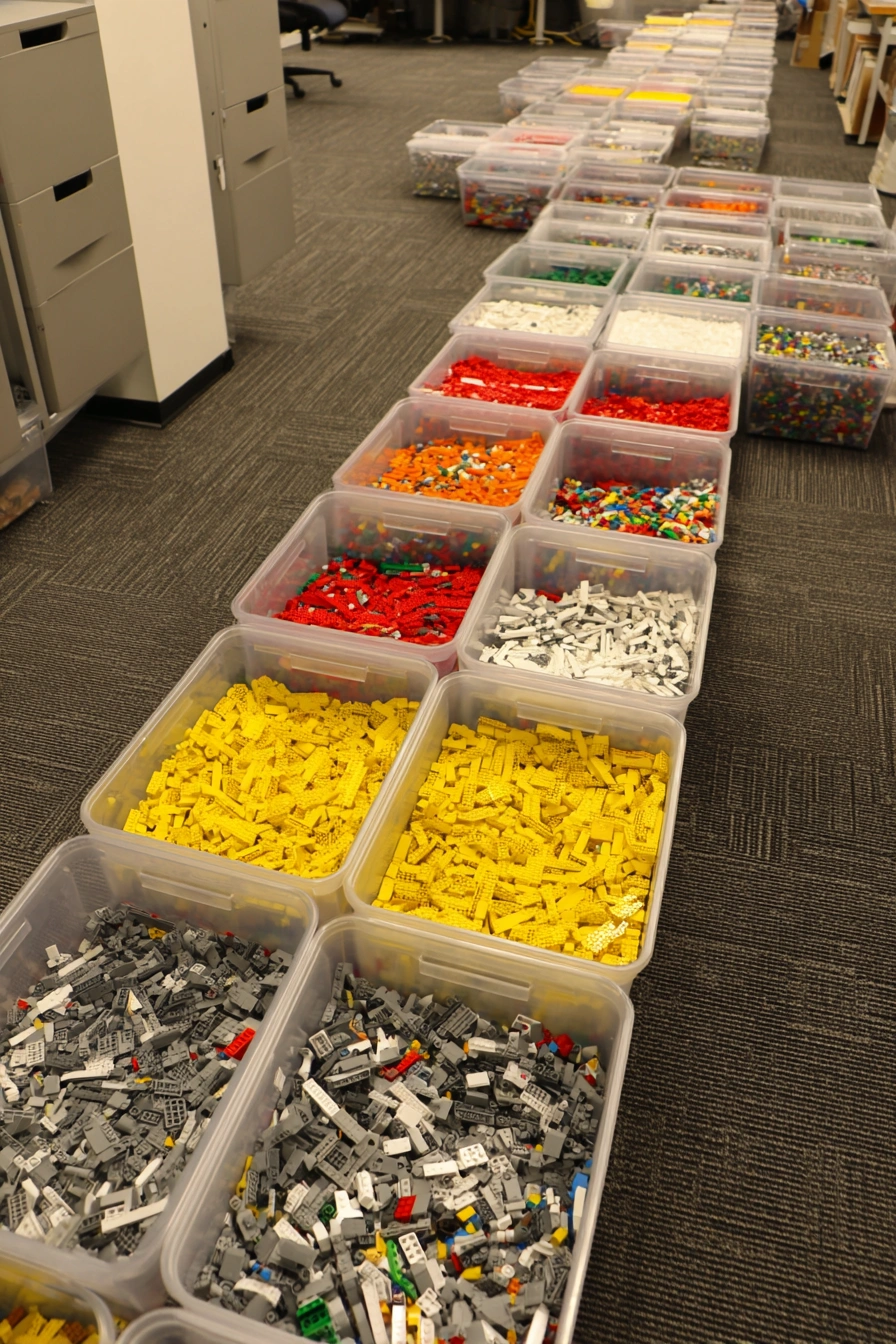 Bulk Brick Bins for Serious Builders