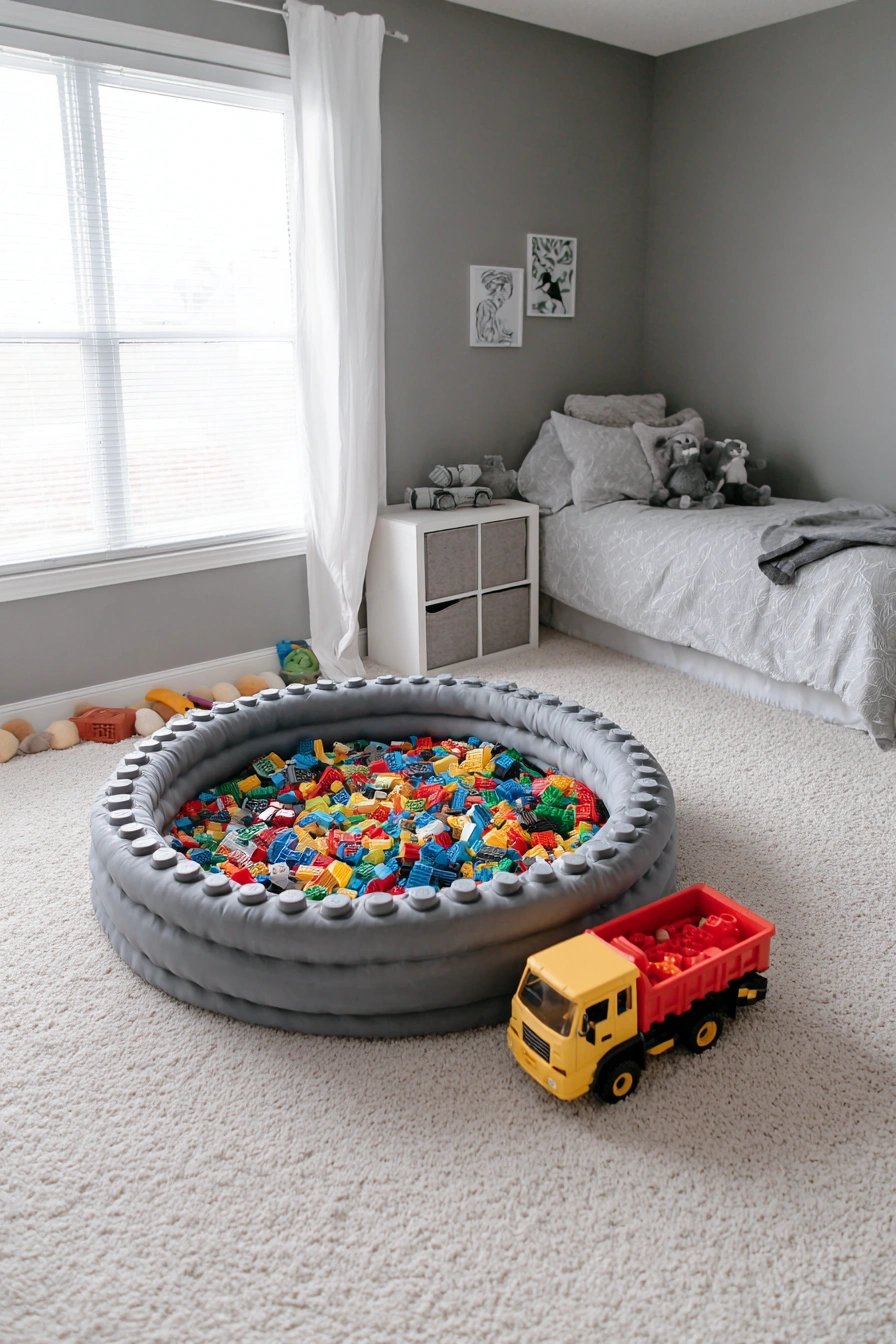 Lego Ball Pit for Mess-Free Fun