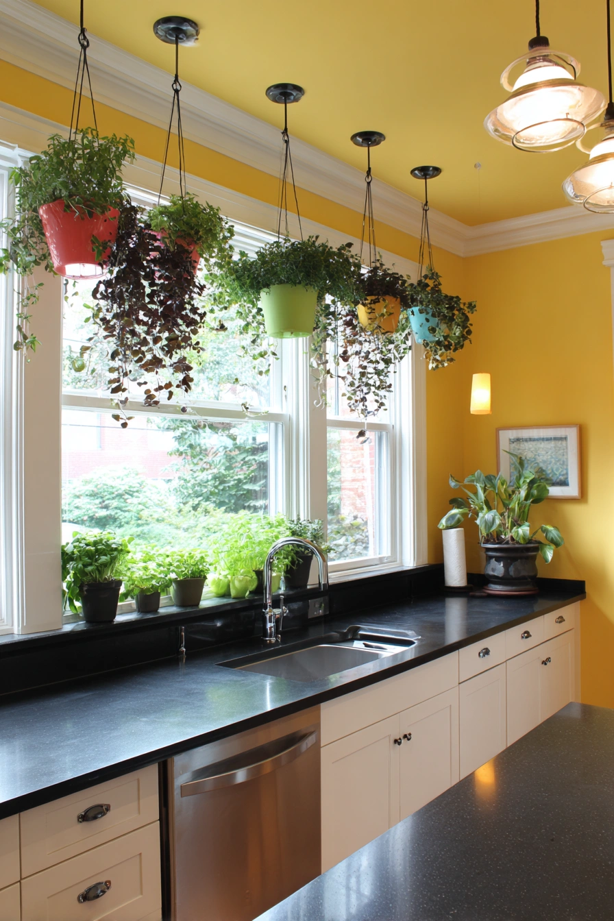 Bold & Bright Kitchen Herb Haven