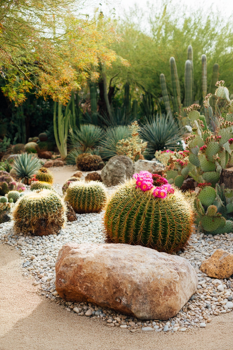 Low-Maintenance Desert Patio Garden