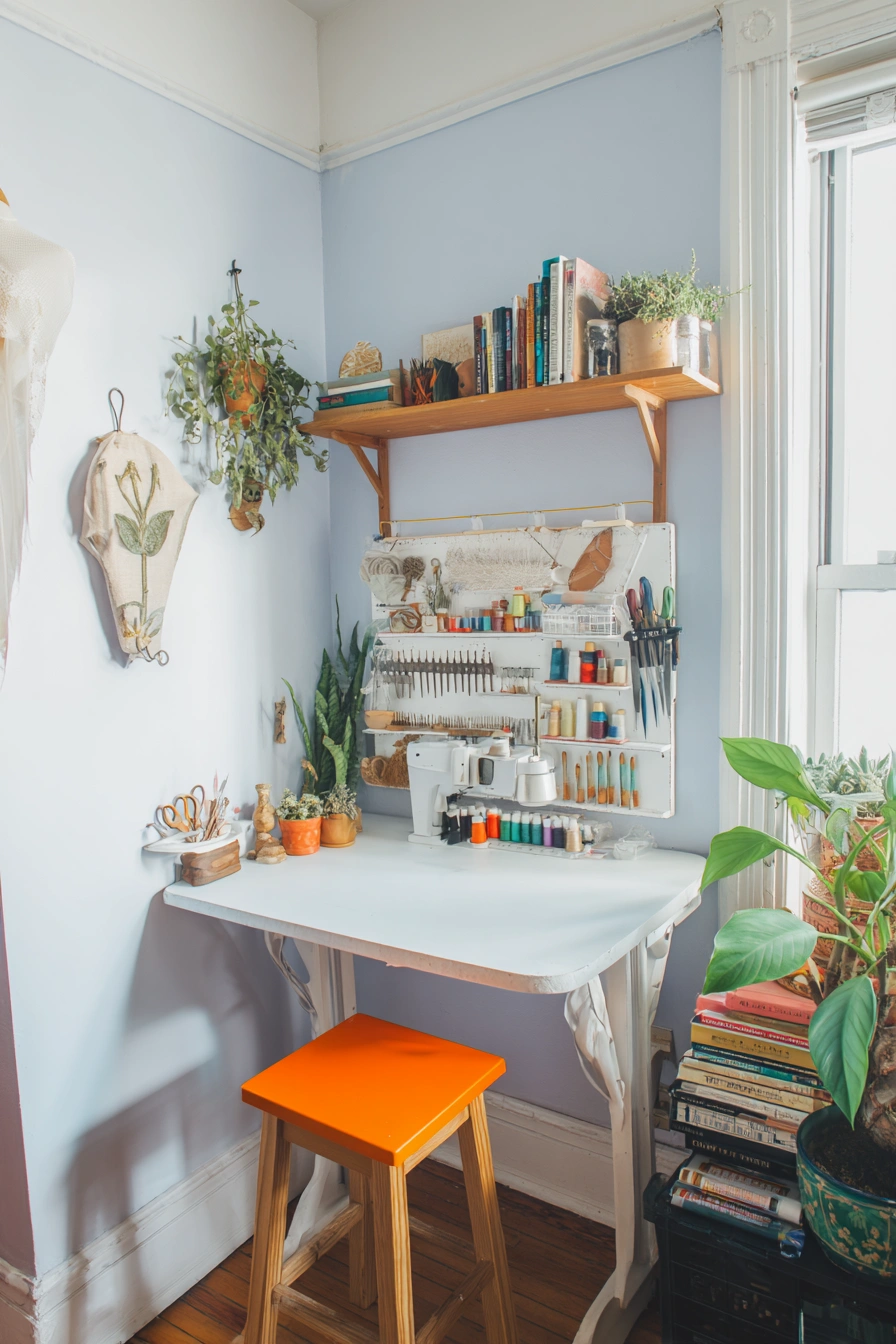 Creative Craft Corner with Vintage Charm