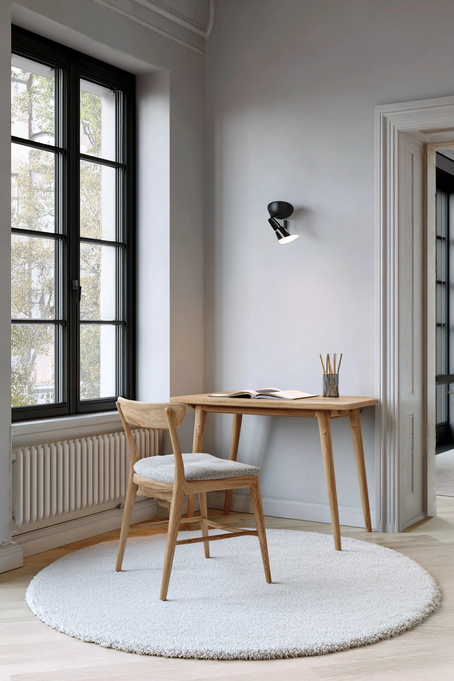 Scandinavian-Inspired Minimalist Workspace