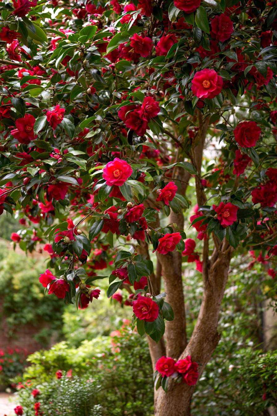 Camellia Elegance with Year-Round Appeal