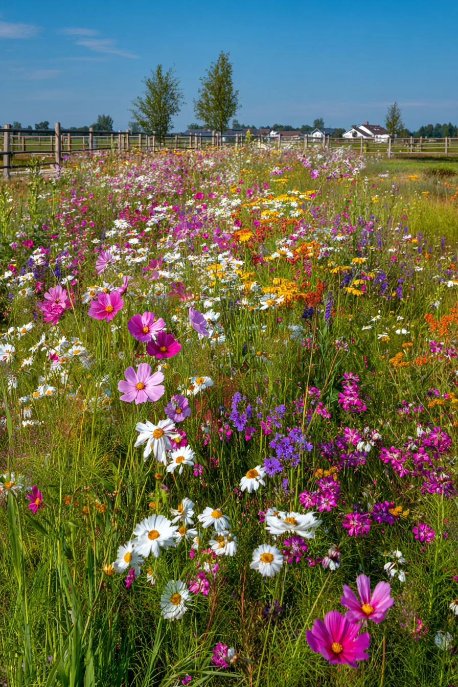 Wildflower Meadow Garden Wedding