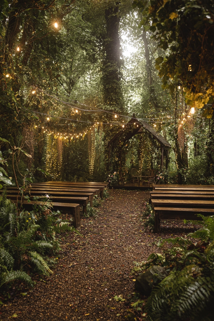 Enchanted Forest Garden Wedding
