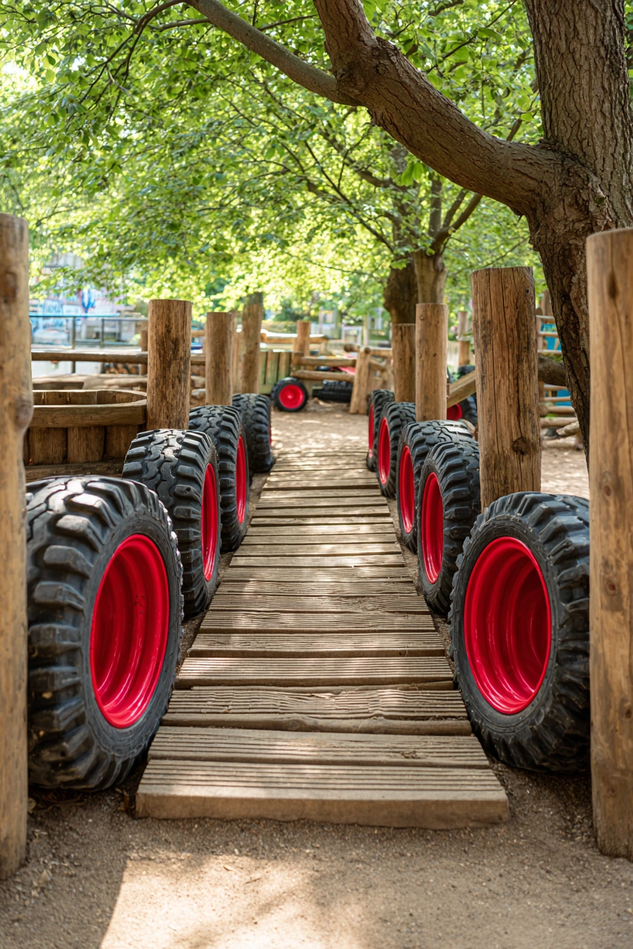 Tire Bridge Adventure Path