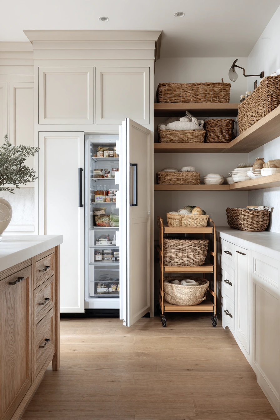 Expert-Approved Pantry with Built-In Storage