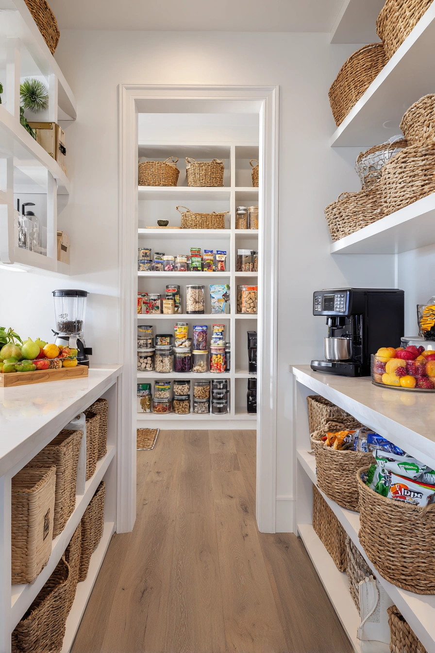 Expert-Approved Walk-In Pantry Organization