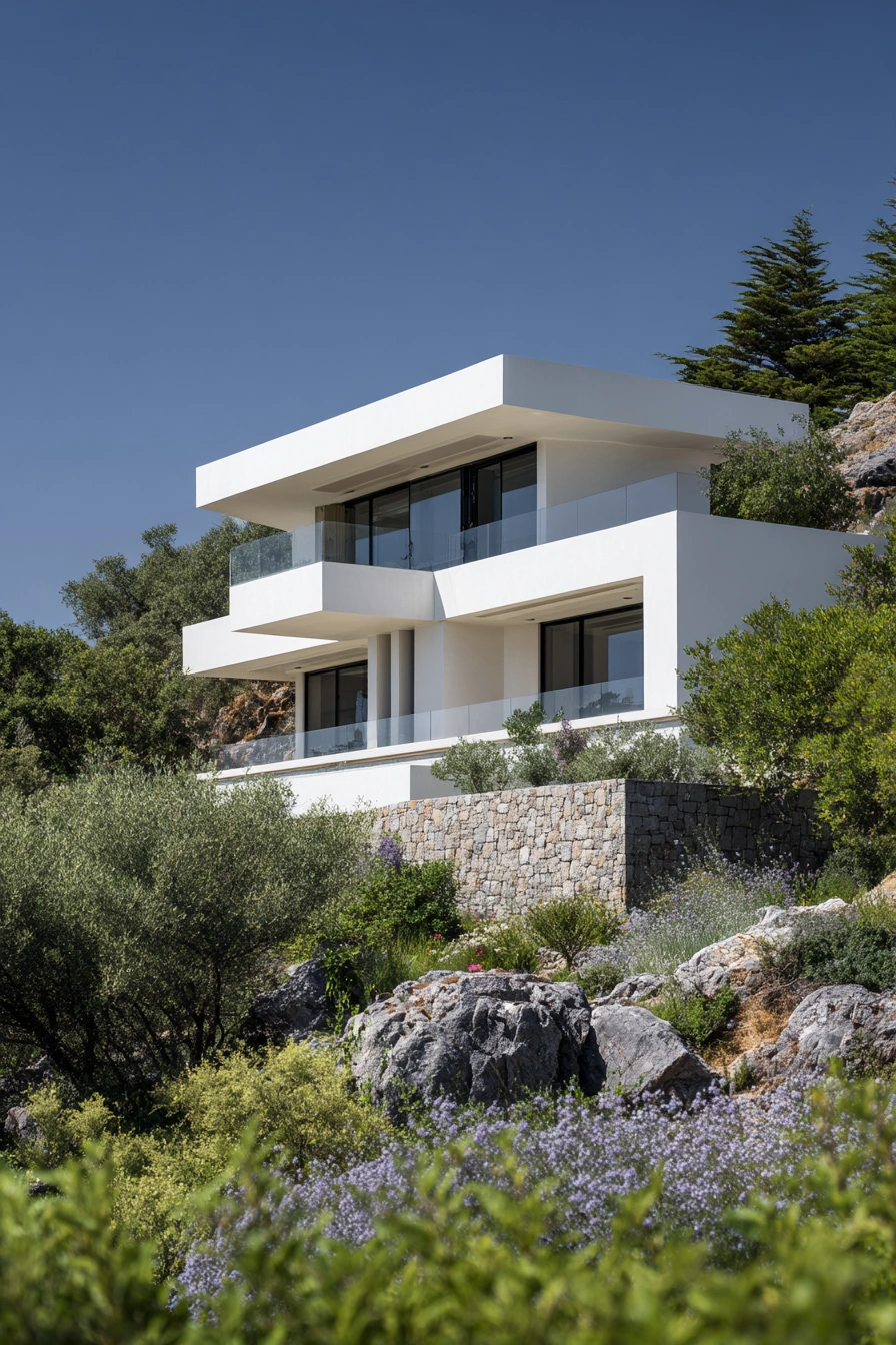 Modern Italian Hillside Villa