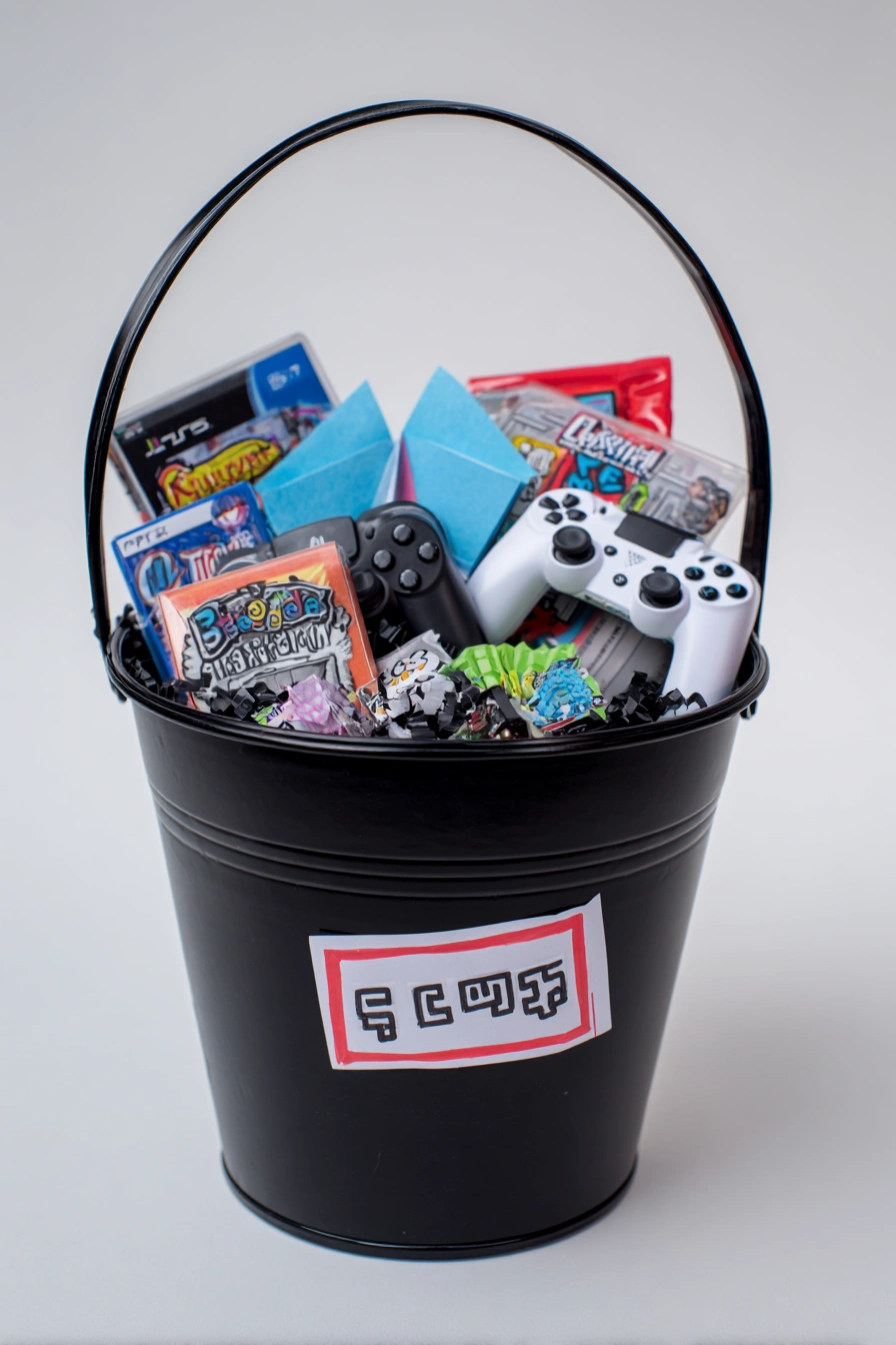 Ultimate Gamer Gift Bucket