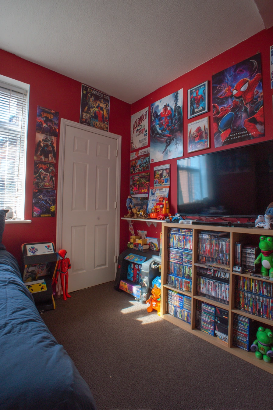Retro-Modern Gamer Room Revival