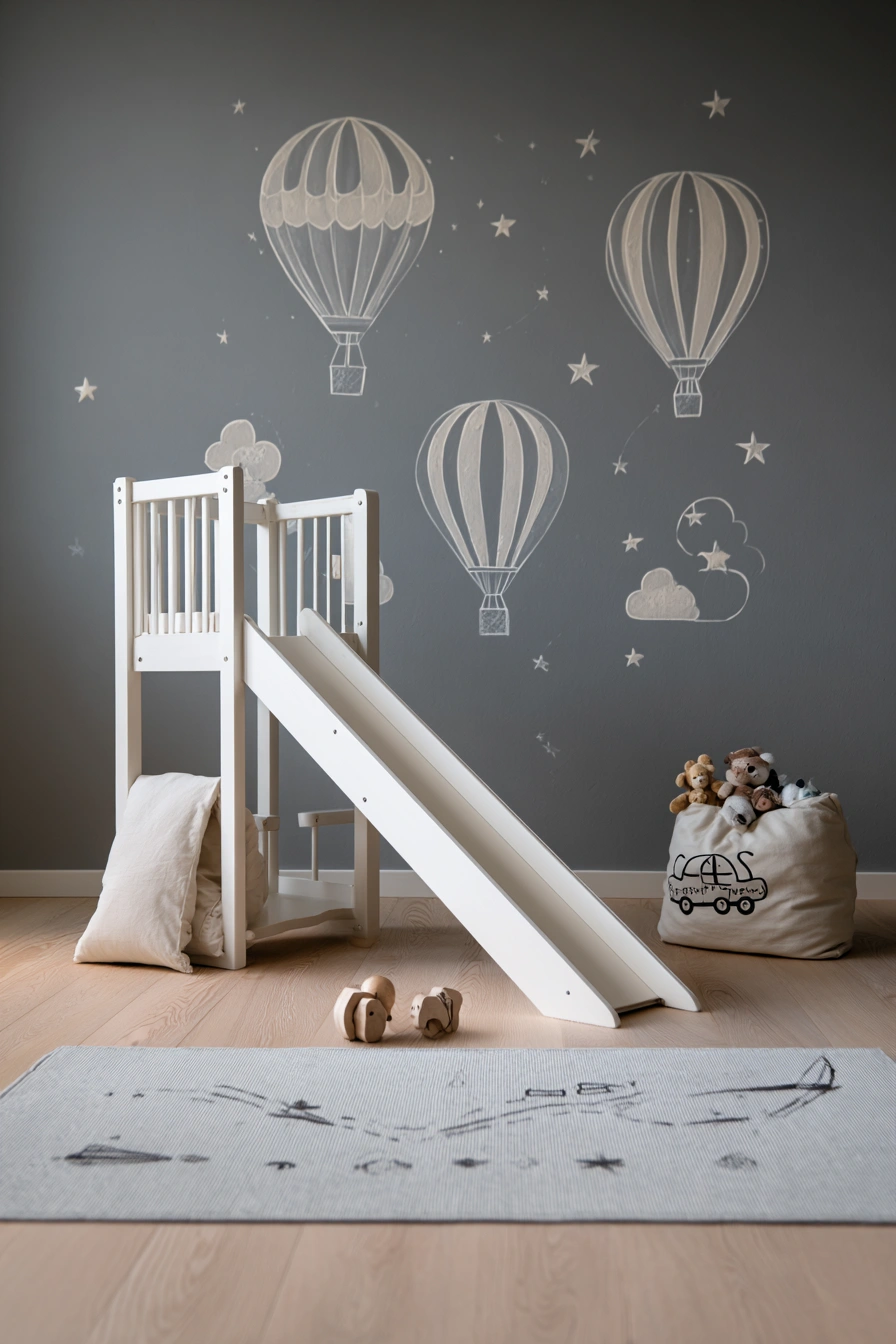 Dreamy Balloon Girls Playroom