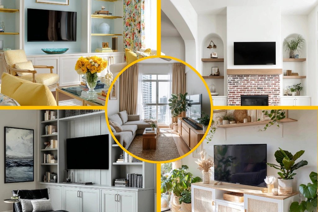 15 Layout Ideas for Rectangular Living Rooms With a TV