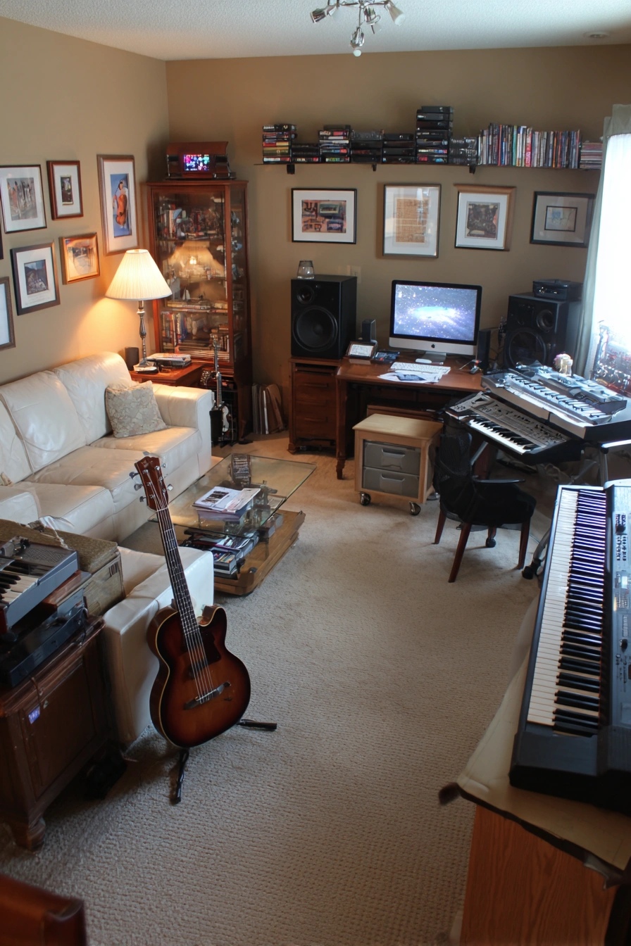 Coastal Comfort Man Cave Lounge